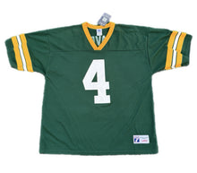 Load image into Gallery viewer, Vintage Green Bay Packers Jersey Mens Large Brett Favre 4 NFL Football Logo 7