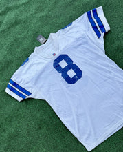 Load image into Gallery viewer, VINTAGE Dallas Cowboys Troy Aikman NFL Apex One Jersey White Size XXL