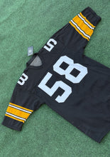 Load image into Gallery viewer, Vintage Sand-knit NFL Pittsburgh Steelers Jack Lambert 70s  80s Football Jersey