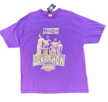 Load image into Gallery viewer, 2008 LA Lakers T Shirt Mens 2X-Large Purpl Graphic Kobe Gasol Western Conference