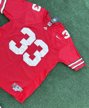 Load image into Gallery viewer, Nike Vintage Authentic Ohio State Buckeyes James Laurinaitis Sewn Jersey Red L