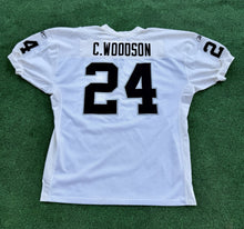 Load image into Gallery viewer, Reebok Authentic Charles Woodson 24 Oakland Raiders football jersey Size 54 XXL