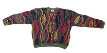 Load image into Gallery viewer, Vintage COOGI Australia Multicolor Textured 3D Chunky Knit Sweater Large
