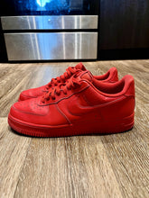 Load image into Gallery viewer, Nike Air Force 1 Low 07 LV8 University Red Men’s Size 11.5 Triple Red CW6999-600