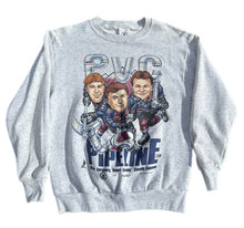 Load image into Gallery viewer, Vintage 1997 Colorado Avalanche Hockey NHL Caricature Delta L Gray T-shirt NWOT