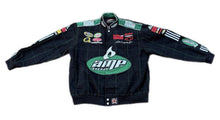 Load image into Gallery viewer, Dale Earnhardt Jr NASCAR Jacket Men’s 2XL Black 88 AMP Energy National Guard EUC
