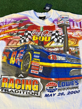 Load image into Gallery viewer, Vintage Nascar AOP Tshirt XL All Over Print Coca Cola 600 XL CHASE AUTHENTICS