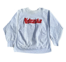 Load image into Gallery viewer, Vintage Nebraska Cornhuskers Sweatshirt Mens L Reverse Weave Warm Up 80s USA