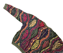 Load image into Gallery viewer, Vintage COOGI Australia Multicolor Textured 3D Chunky Knit Sweater Large