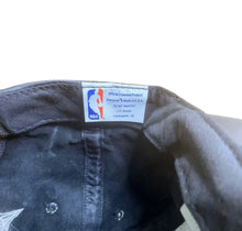 Load image into Gallery viewer, VINTAGE 90'S RARE PHOENIX SUNS JEFF HAMILTON BLACK LEATHER STRAPBACK HAT CAP