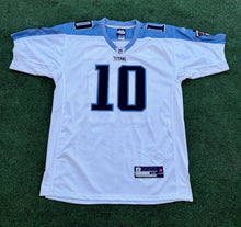 Load image into Gallery viewer, Vince Young Tennessee Titans Authentic White Reebok Jersey Size 48 100% REAL