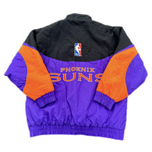Load image into Gallery viewer, Vintage 90s Logo Athletic NBA Phoenix Suns Winter Parka Coat Jacket Mens Large L