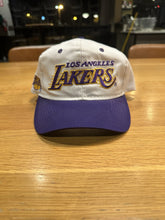 Load image into Gallery viewer, Vtg Los Angeles Lakers Sports Specialties Snapback Hat NBA Script The Twill LA