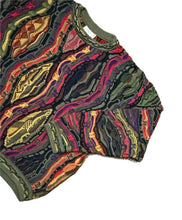 Load image into Gallery viewer, Vintage COOGI Australia Multicolor Textured 3D Chunky Knit Sweater Large