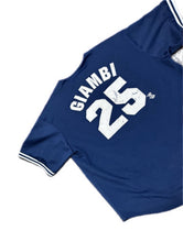 Load image into Gallery viewer, Vintage Majestic Diamond 90s New York Yankees Jersey Giambi Blue Mens Size XL