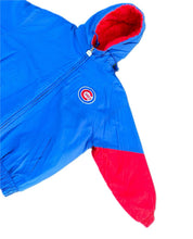 Load image into Gallery viewer, Vintage Logo 7 Chicago Cubs Jacket Men's Large Pullover Full Zip Puffer MLB Blue