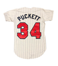 Load image into Gallery viewer, Minnesota Twins Kirby Puckett #34 Vintage Russell Diamond MLB Baseball Jersey 40