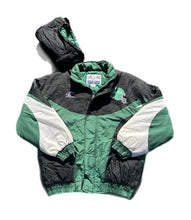 Load image into Gallery viewer, Vintage 90s New York Jets NFL Full Zip Hooded Jacket Size L Large Logo Athletic