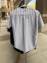 Load image into Gallery viewer, Vintage 80's Rawlings San Diego Padres pro cut Pinstriped Signed jersey 38