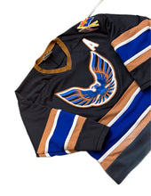 Load image into Gallery viewer, Vintage PHOENIX FIREBIRDS Minor League Hockey (#11) Youth Medium JERSEY
