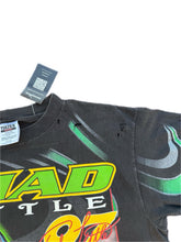 Load image into Gallery viewer, VTG Chad Little Nascar #97 John Deere All Over Print T Shirt Size XL Roush AOP