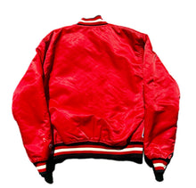 Load image into Gallery viewer, Vintage USA 90’s STARTER JORDAN ERA CHICAGO BULLS AUTHENTIC SATIN JACKET SIZE L