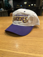 Load image into Gallery viewer, Vtg Los Angeles Lakers Sports Specialties Snapback Hat NBA Script The Twill LA