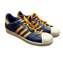 Load image into Gallery viewer, Adidas Superstar Foundation Shoes Mens Size 13 Blue Orang Low Top Sneakers Shoes