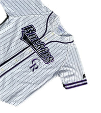 Load image into Gallery viewer, Vintage Rare Colorado Rockies Starter Jersey 1990s Pin Stripes M Dante Bichette