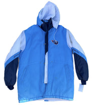 Load image into Gallery viewer, Men's Tennessee Titans L Starter Jacket Hooded Full Zip Vintage NFL Retro NWT