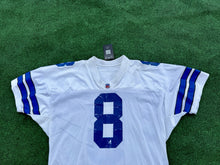 Load image into Gallery viewer, VINTAGE Dallas Cowboys Troy Aikman NFL Apex One Jersey White Size XXL