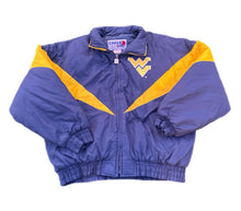Load image into Gallery viewer, Vintage 90’s Chalk Line Blue West Virginia Puffer Jacket Size XL