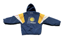 Load image into Gallery viewer, Vintage 90s Starter NBA Indiana Pacers 1/2 Zip Winter Puffer Parka Jacket Mens L