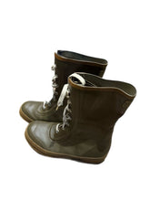 Load image into Gallery viewer, Vintage 1966 Bristol Thermoboot 100% Rubber Winter Boots Waterproof Green Sz 8