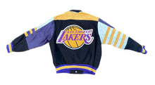 Load image into Gallery viewer, Jeff Hamilton Vintage Los Angeles Lakers Jacket Mens XL NBA Basketball 90s