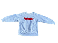 Load image into Gallery viewer, Vintage Nebraska Cornhuskers Sweatshirt Mens L Reverse Weave Warm Up 80s USA