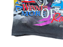 Load image into Gallery viewer, Chevrolet Racing T-Shirt Vintage 90s NASCAR Black Short-Sleeve AOP Men's M USA