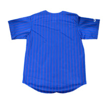 Load image into Gallery viewer, Vintage Toronto Blue Jays Pinstripe Majestic Jersey Adult Blue Size Medium Men’s