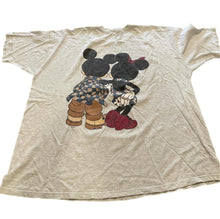 Load image into Gallery viewer, Vintage 90s Disney Mickey And Minnie Double Sided Florida Print T Shirt Size 2XL