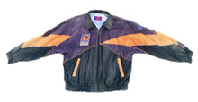 Load image into Gallery viewer, Vintage 90s Phoenix Suns Pro Player Zip Jacket Size XXL Mesh Barkley Coat EUC