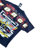Load image into Gallery viewer, John Force 1997  Untouchable  7 Time Champion black t-shirt, Large short sleeve