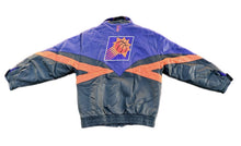 Load image into Gallery viewer, Vintage Phoenix Suns Pro Player Leather Jacket Mens Small Jeff Hamilton