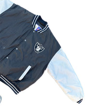 Load image into Gallery viewer, Vintage 90s Los Angeles Oakland Raiders Game Day Windbreaker Jacket Mens Size XL