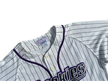 Load image into Gallery viewer, Vintage Rare Colorado Rockies Starter Jersey 1990s Pin Stripes M Dante Bichette