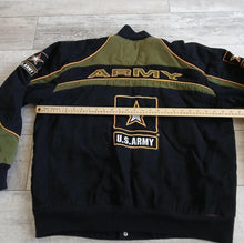 Load image into Gallery viewer, Vintage Y2K NASCAR U.S. Army Racing Jacket Size Large L
