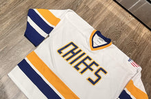 Load image into Gallery viewer, Vintage 90s Athletic Knit Charlestown Chiefs Jeff Hanson Jersey Men's XL