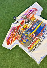 Load image into Gallery viewer, Vintage Nascar AOP Tshirt XL All Over Print Coca Cola 600 XL CHASE AUTHENTICS