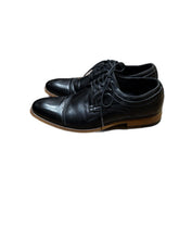 Load image into Gallery viewer, Stacy Adams Mens Black Leather Cap Toe Lace Up Oxford Dress Shoes Size 10