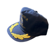 Load image into Gallery viewer, Vintage 80s 90s MLK Martin Luther King Jr. Blue Snapback Rope Hat Adjustable