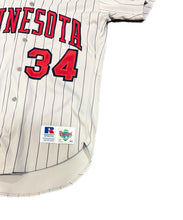 Load image into Gallery viewer, Minnesota Twins Kirby Puckett #34 Vintage Russell Diamond MLB Baseball Jersey 40
